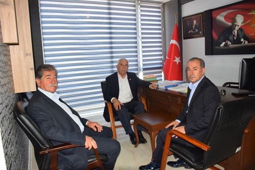 Tokat CHP Milletvekili Sayın Kadim Durmaz Kaymakamımıza Ziyaret
