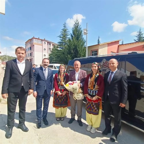 Valimiz Sayın Numan HATİPOĞLU, İlçemize Veda Ziyaretinde Bulundu.